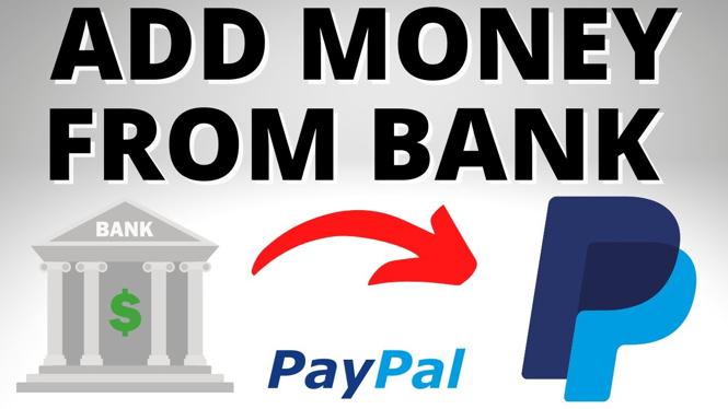 How to transfer money from bank account to PayPal
